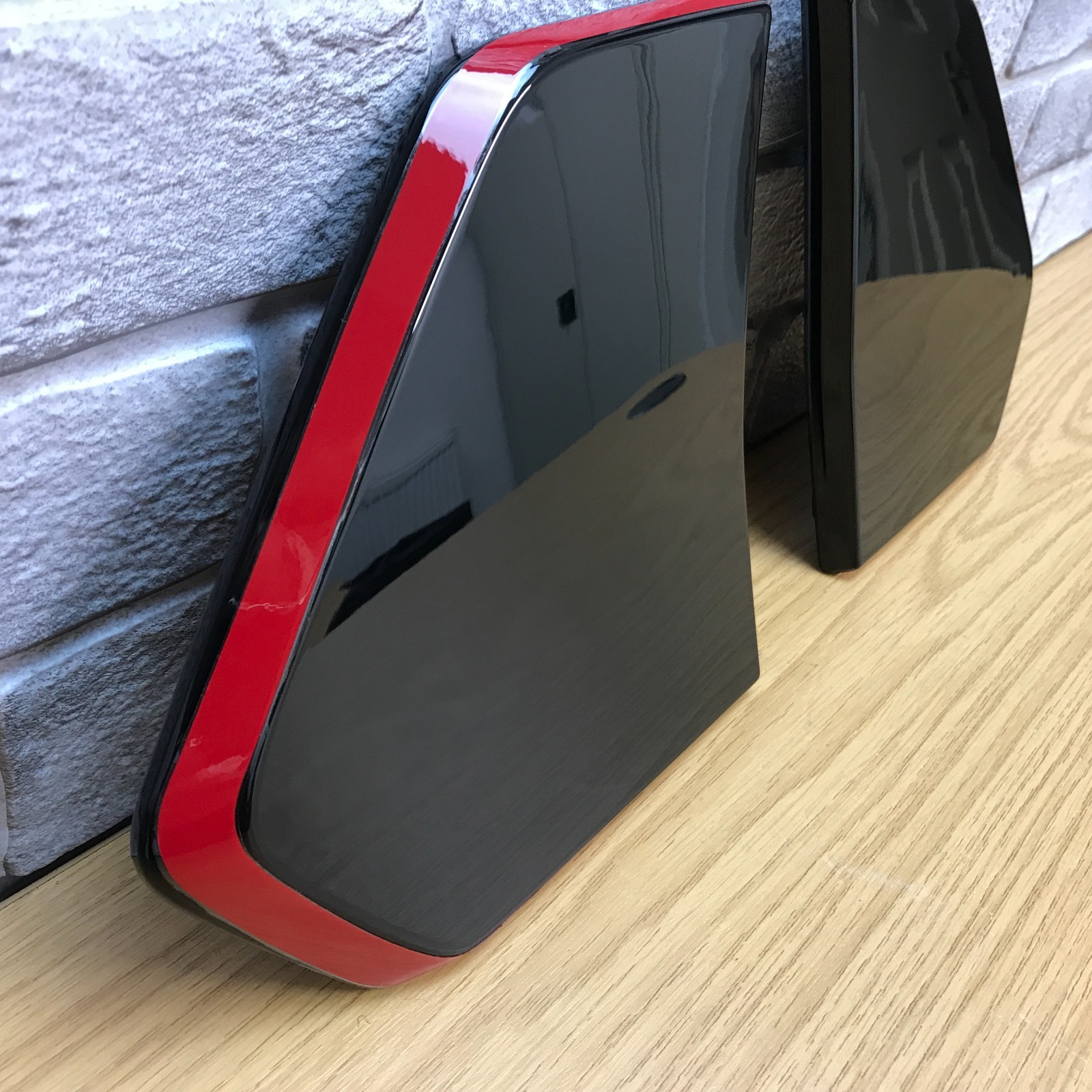 GENUINE MINI F66 F67 JCW Side Sill Winglets 51775B3A2D7, 51775B3A2D8. PAIR. 39D