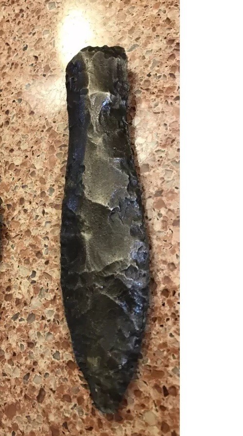 Real Danish Dagger and A Bronze Copy