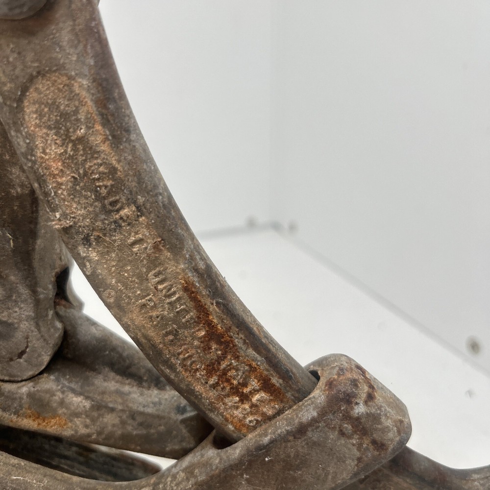 Antique Crescent No.369 Cable Pulling Wire Tugger Tool,Lineman,Tools