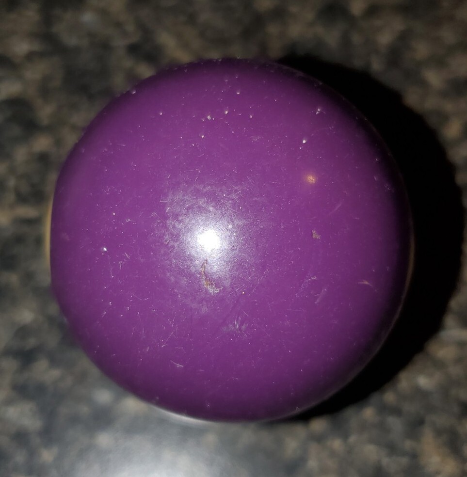Replacement Regulation Pool Ball 4 Ball Solid Purple Ball