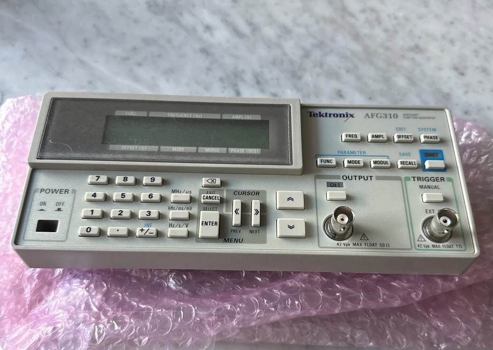 Tektronix AFG310 Arbitrary Function Generator Front Panel