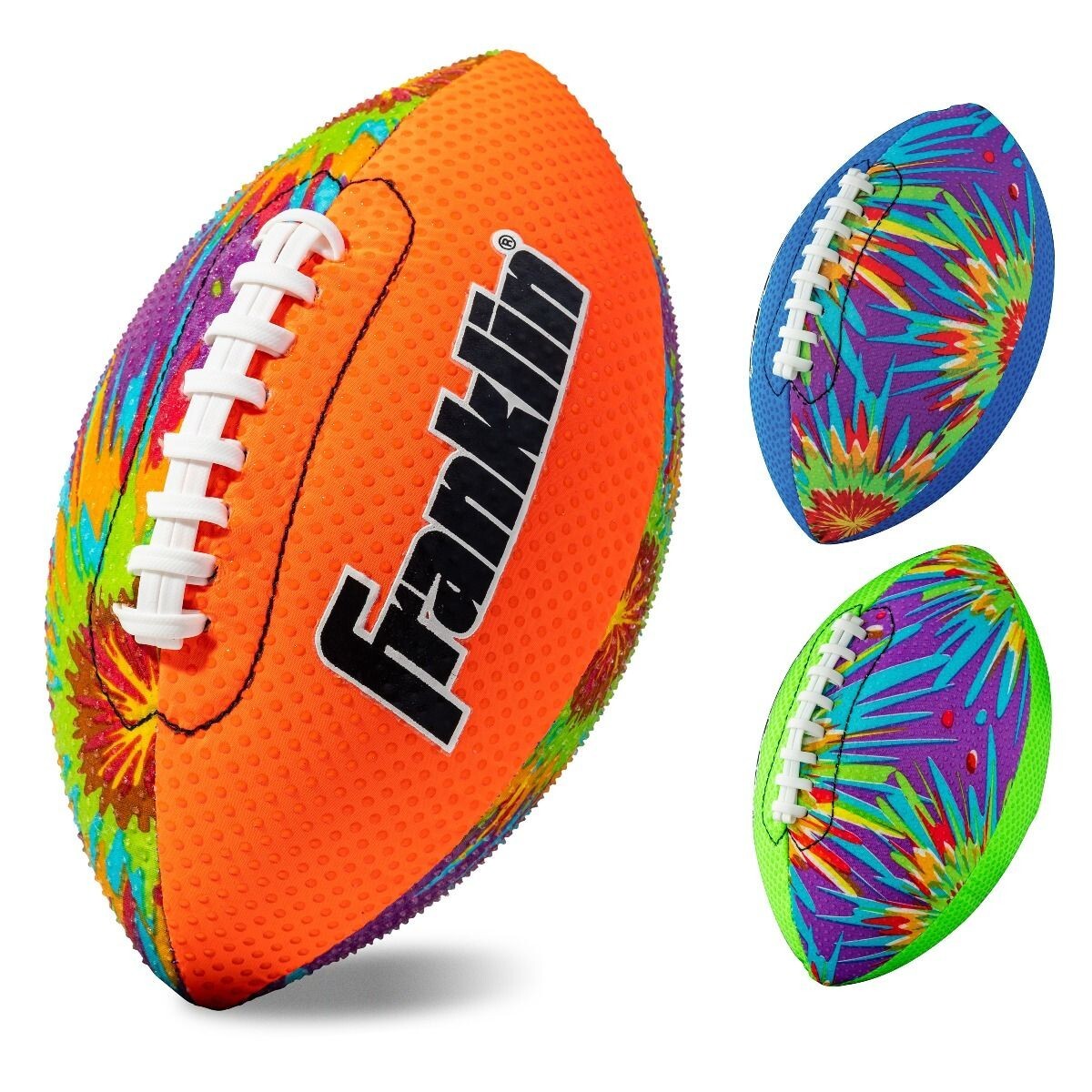 FRANKLIN AQUATIC FOOTBALL - GREEN & MULTICOLOR + PUMPING NEEDLE