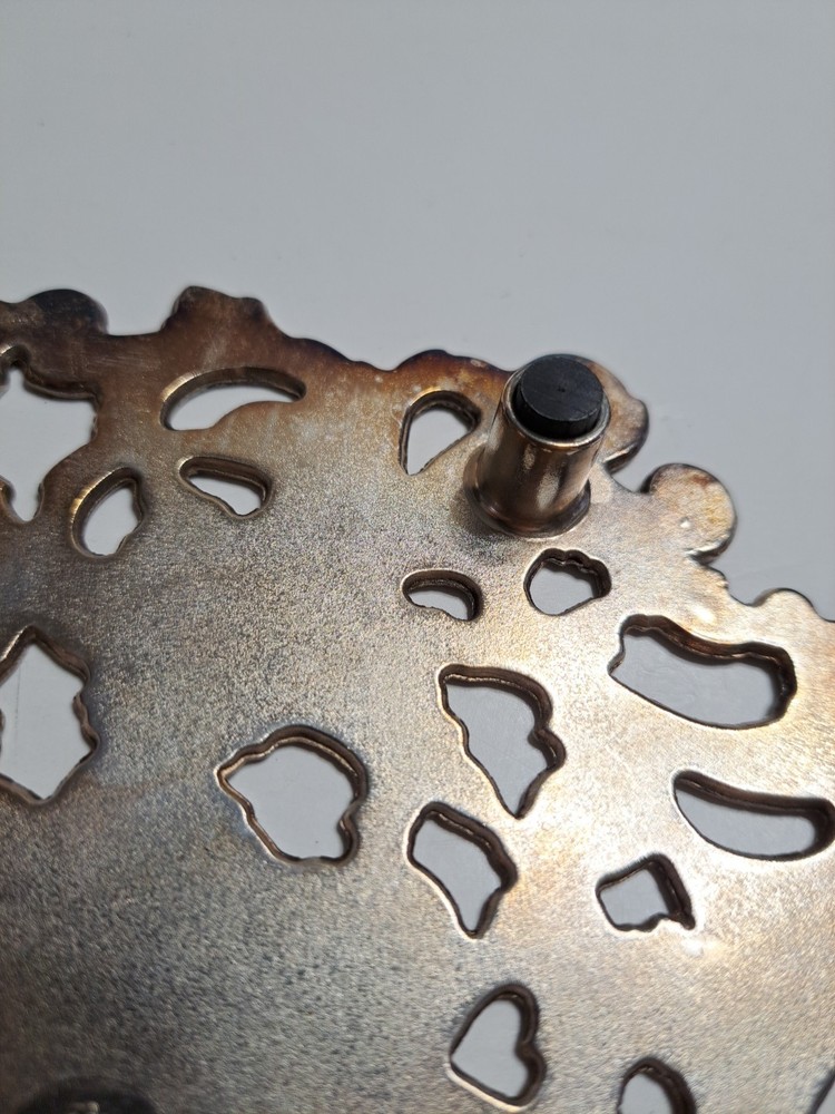 Vintage Silver-plated Trivet Made By The Sheffield Silver Co.