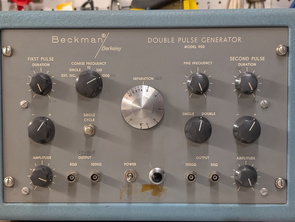 Beckman/Berkeley Model 903 Double Pulse Generator