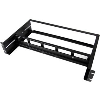 Startech IT ADJDINKIT Rack Mount DIN Rail Kit - Black Steel
