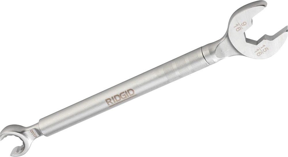 Efficient 2-in-1 Wrench for Plumbing Tasks - 150 ft-lbs Torque Capability