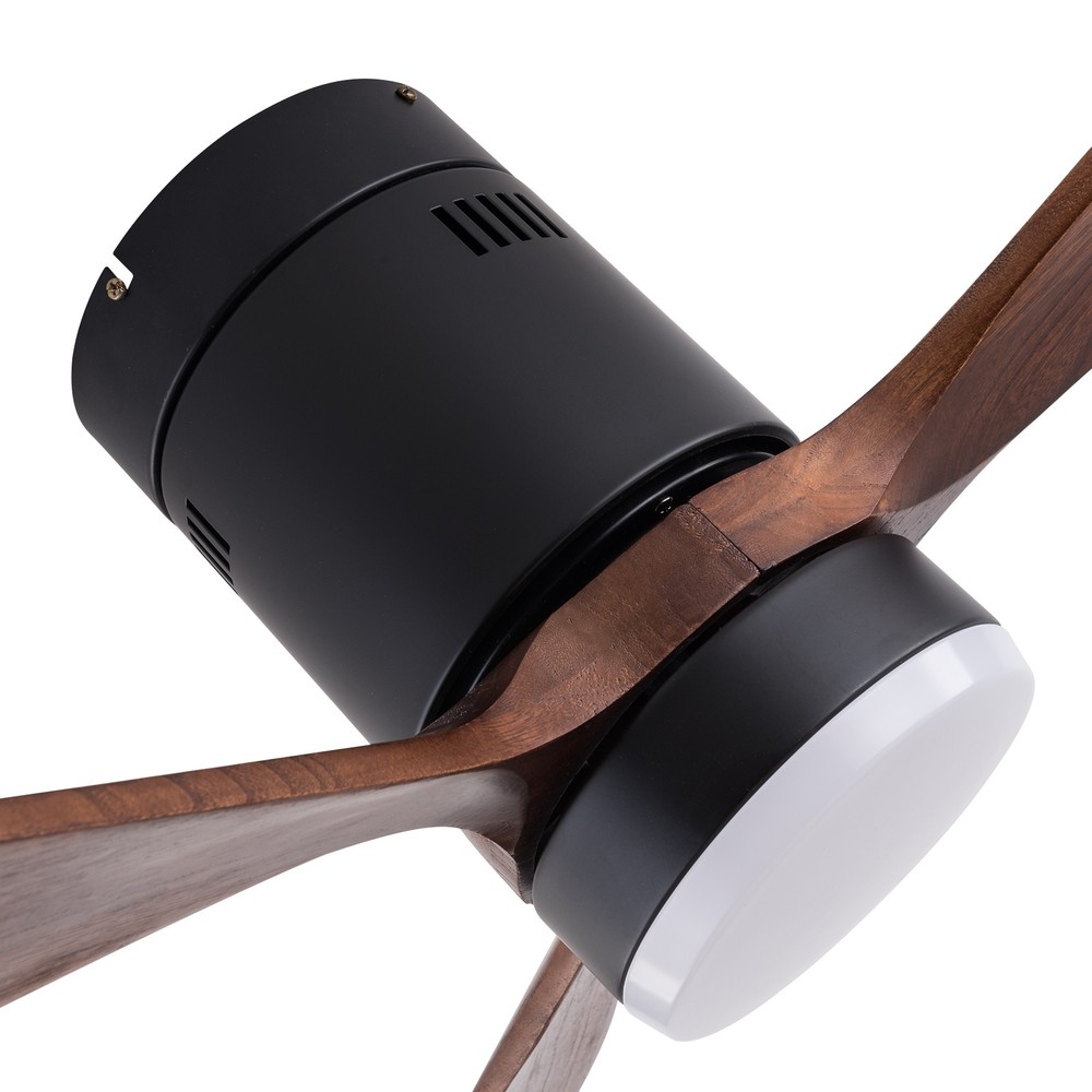 6-speed Adjustable Ceiling Fan With Dimmable Light, 52 Inch Smart Ceiling Fan