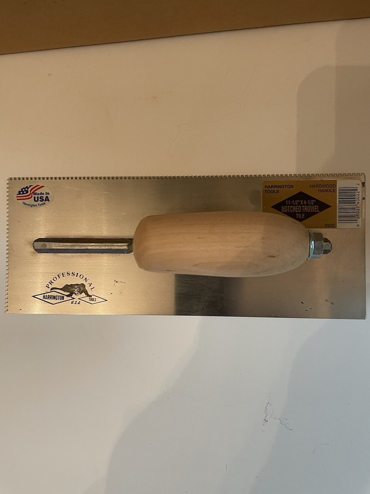 Notched Trowel