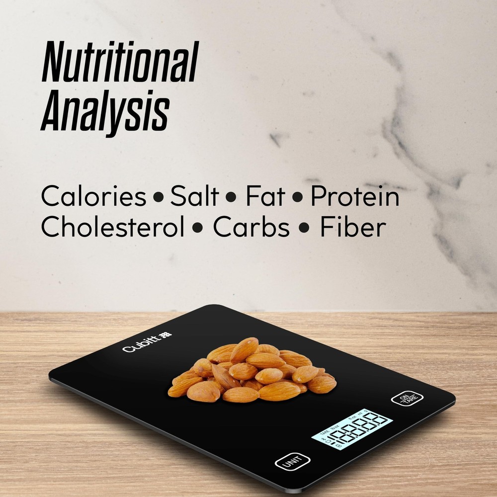 CUBITT Smart Kitchen Scale, Bluetooth Food Scale with Nutritional Calculator ...