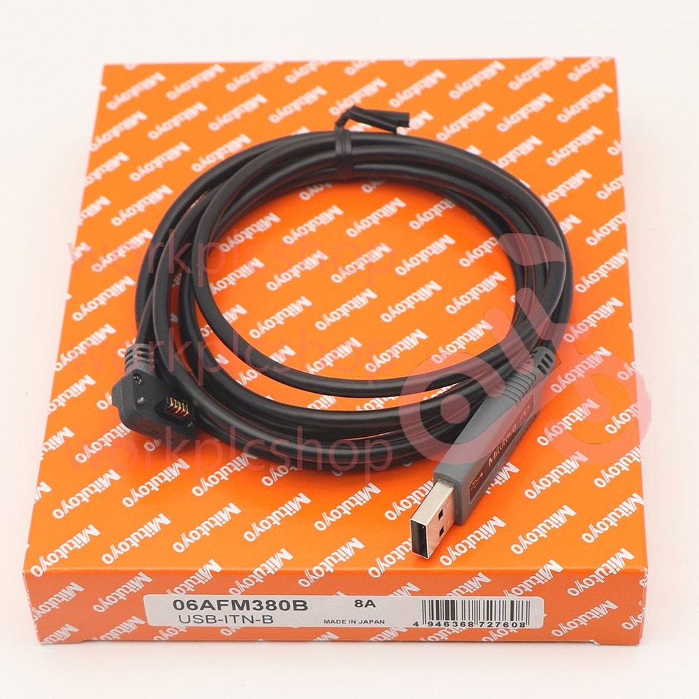 1PC NEW Mitutoyo 06AFM380B USB Input Tool USB-ITN-B Data Cable replace 06ADV380B