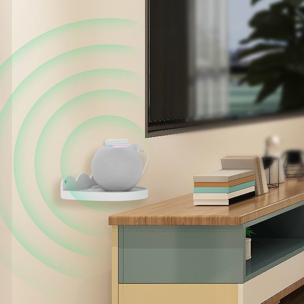 Smart Speaker Wall Mount Shelf Bracket for Large Audio Voice Assistant