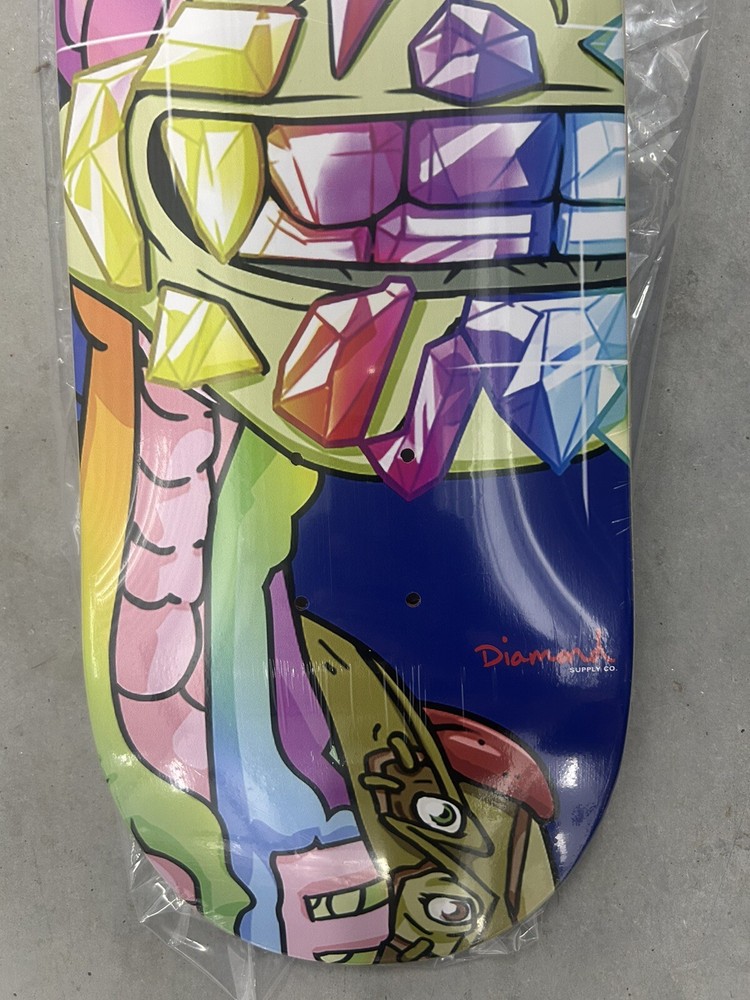 Diamond Bored Ape Biker Mutant Skate Deck