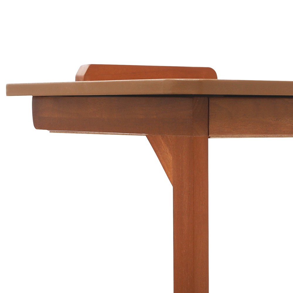 C-shaped Table Couch Table Sofa Bed Side Table W/ Wheels 40*40*63cm 0-40° Angle