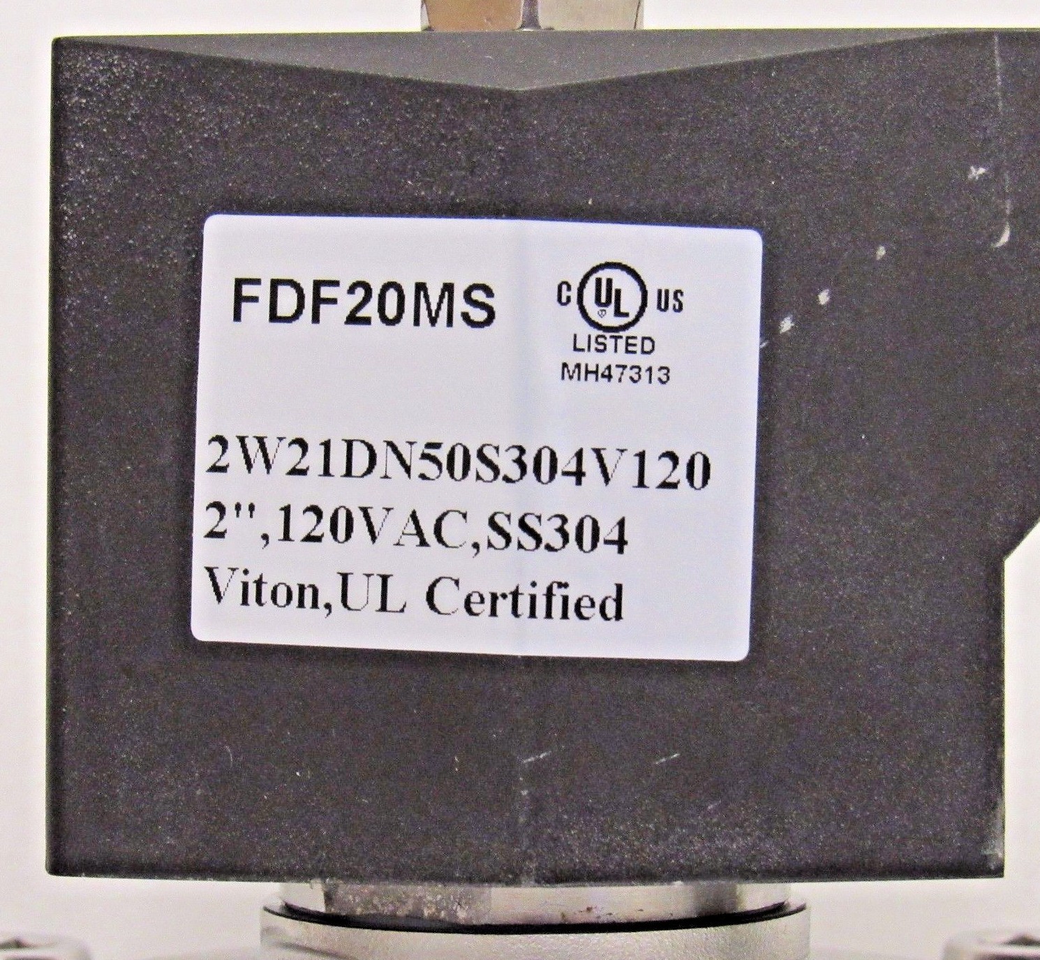 PRM 2 INCH NPT SOLENOID VALVE 120 VAC 304 SS VITON SEALS NORMALLY CLOSED NIB