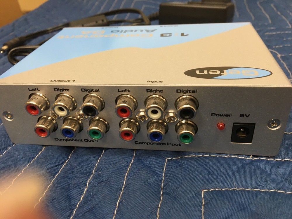 Gefen EXT-COMPAUD-143-CO 1 x 3 Component Video/Audio Distribution Amplifier