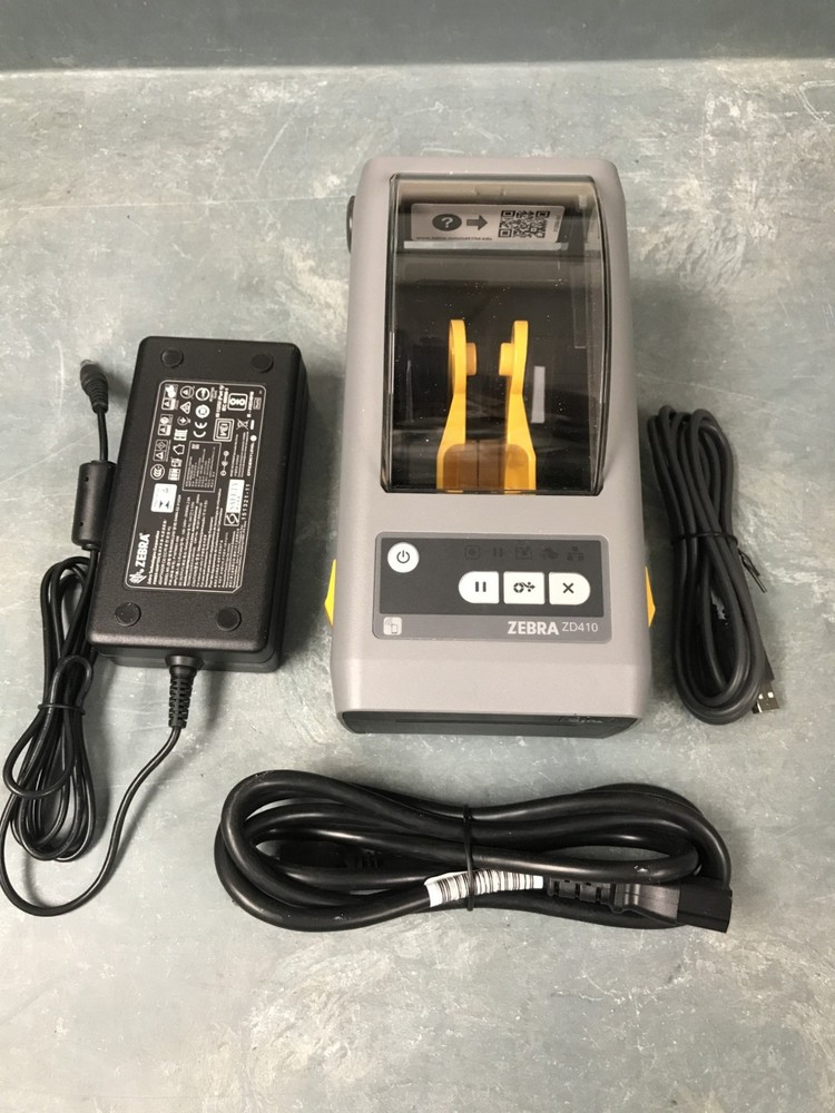 Zebra ZD410 Direct Thermal Barcode Label Receipt Printer USB Bluetooth