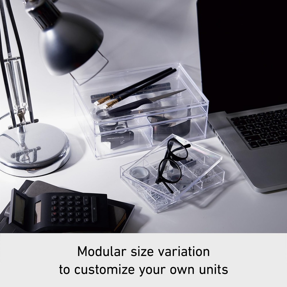 Like-it | MX-T11 | System Tray | Stackable Organizer | Drawer Organizer | A6 ...