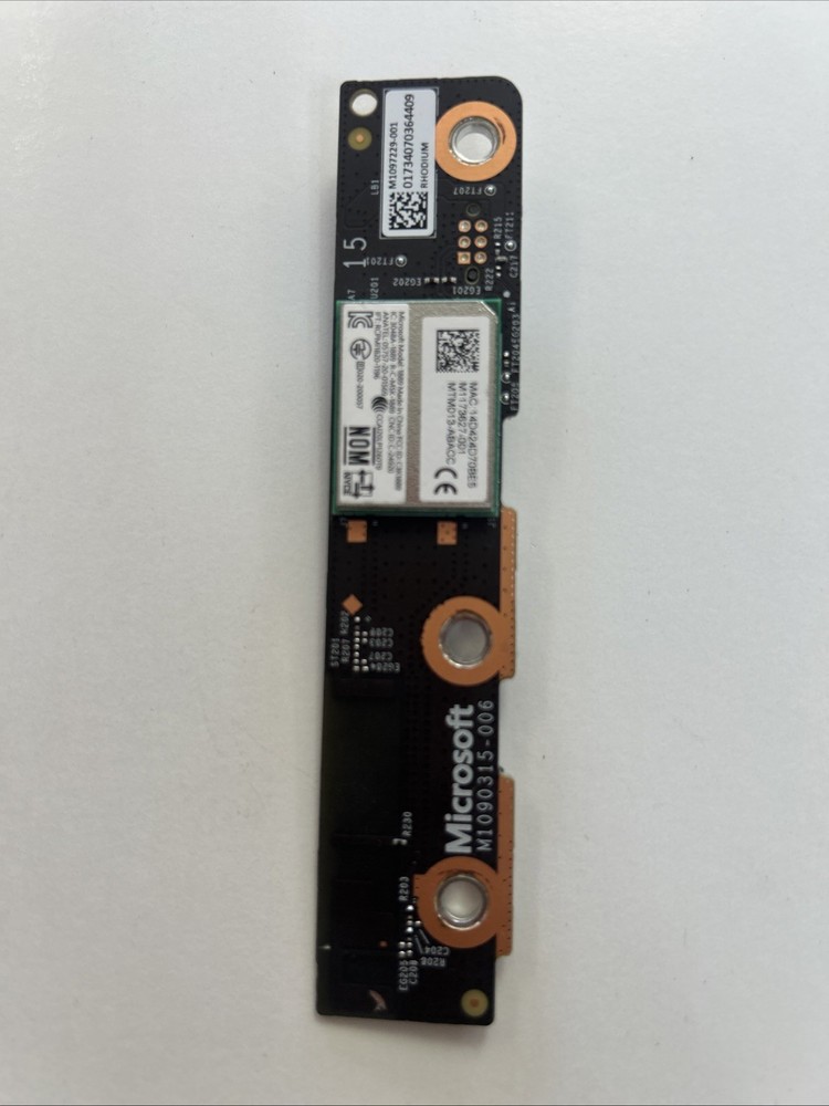 Antenna Module Card Microsoft M1090315-006 Bluetooth / Wi-Fi Antenna Module Card