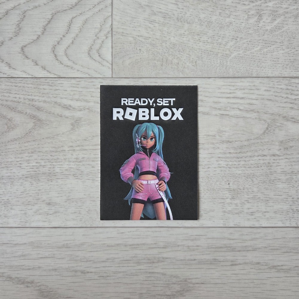 Roblox virtual code | Ready Set Roblox Costume bundle | Roblox 2025 Korea Pop-up