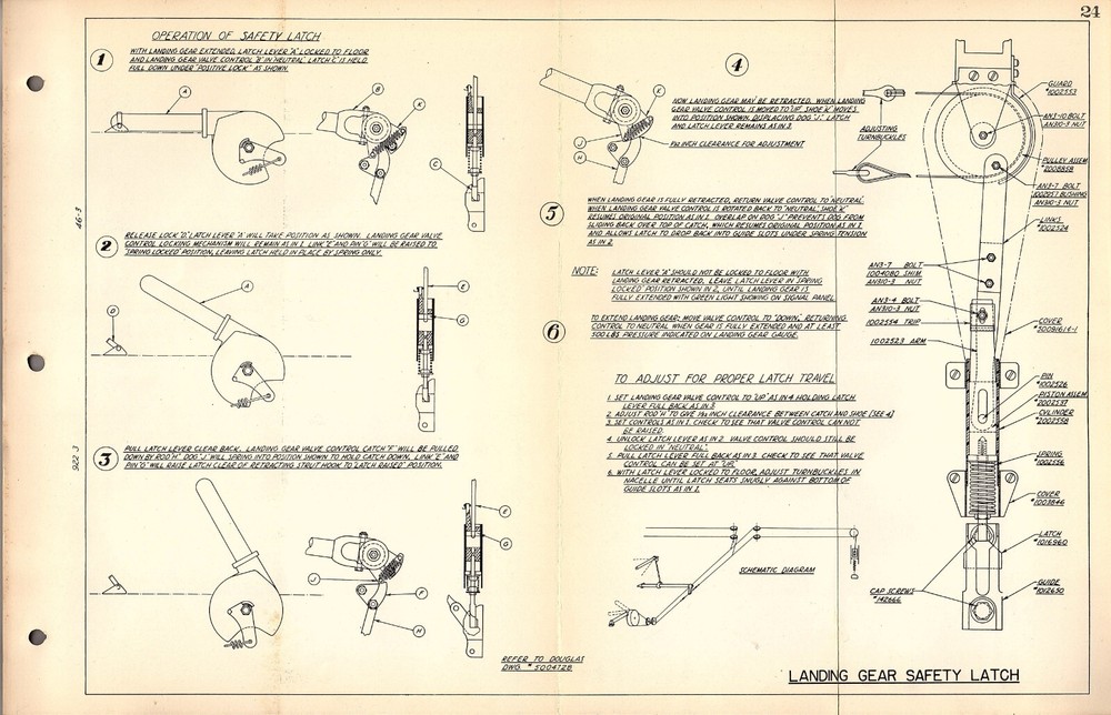 C-41 (DC-3) 1938 Aircraft Operating Instructions Flight Manual - CD