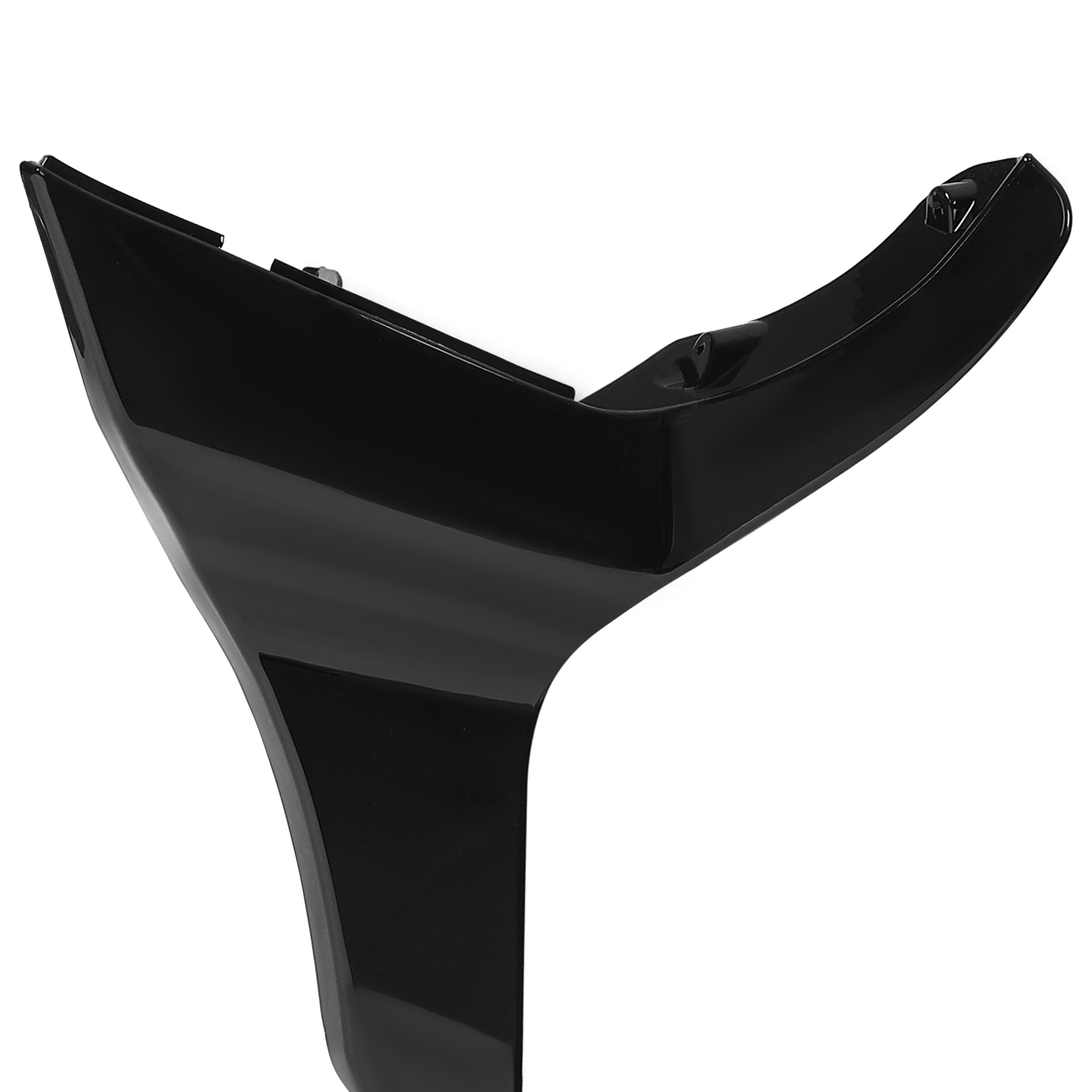 Vivid Black Fairing Chin Spoilers Cover For Harley Road Glide FLTRX FLTRXS 17-23