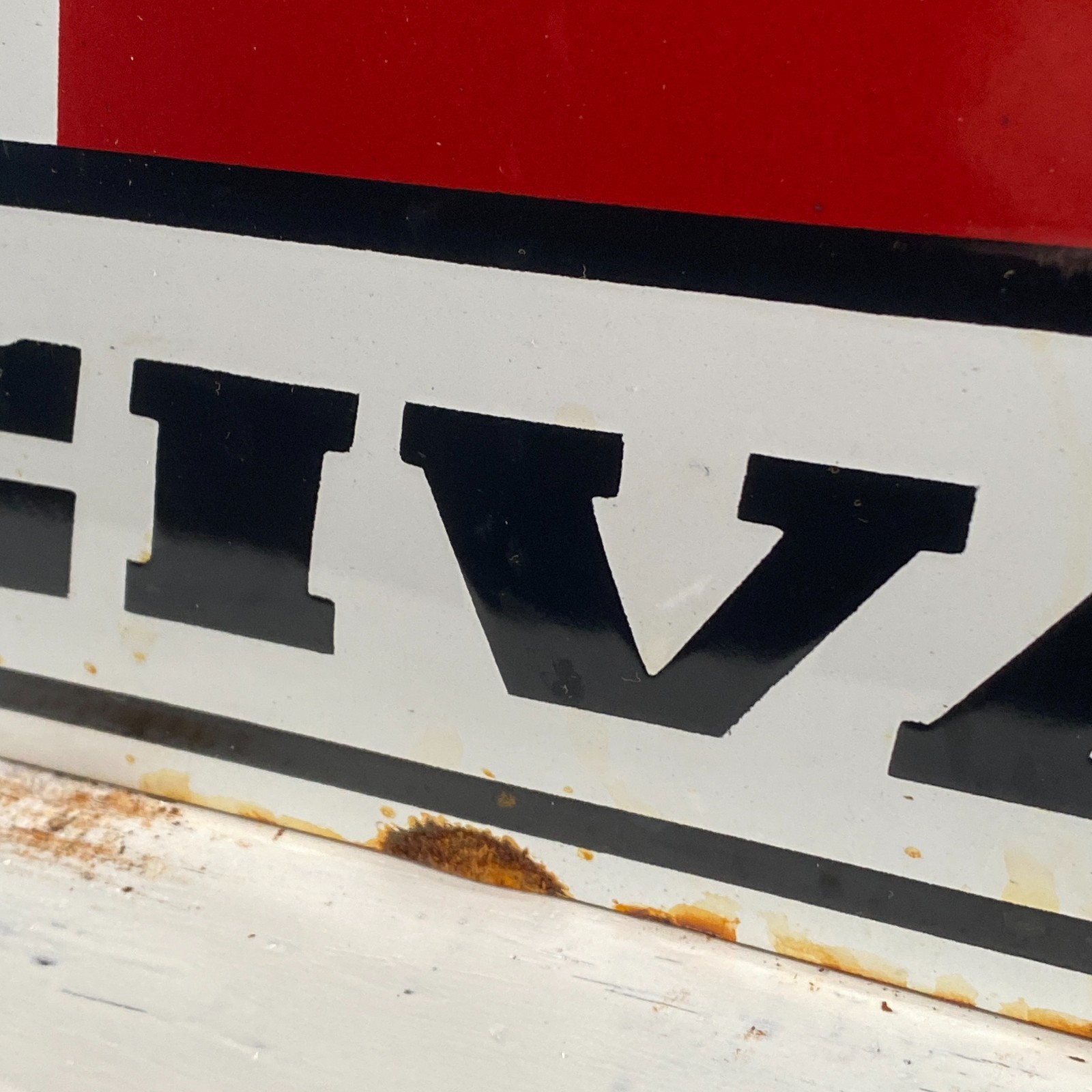 Cagiva Enamel Sign - 60x40cm (23.6x15.7") - Nice Retro Motorcycle Garage Signage