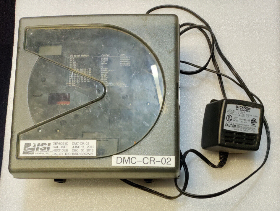 DICKSON KT655 6" 2-Channel Temperature Paper Chart Recorder