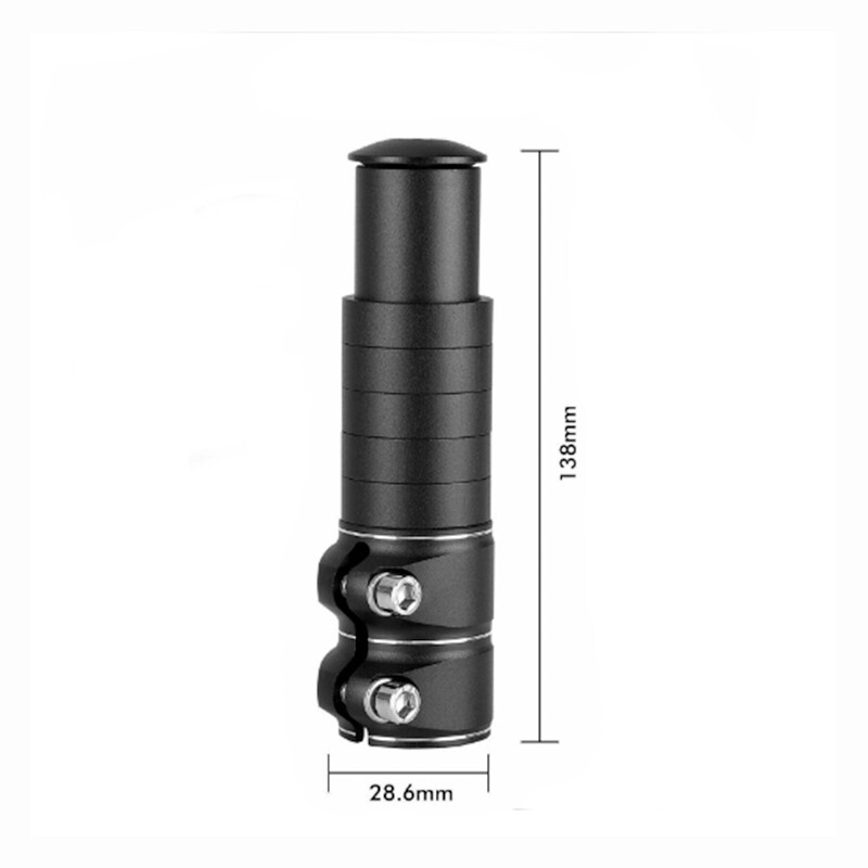 138mm Mountain Bike Handlebar Front Fork Stem Riser Extender Extension Head Up