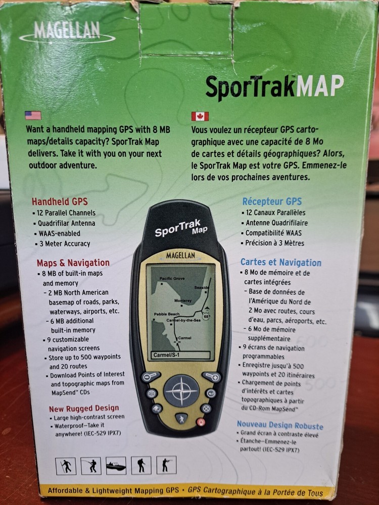 Magellan SporTrak MAP- Handheld Mapping GPS