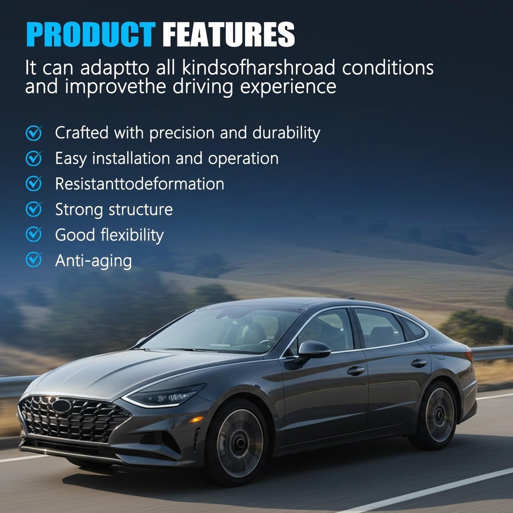 Carbon Steel Engine Splash Shield Fits Hyundai Sonata 2020-2024 Engine Case