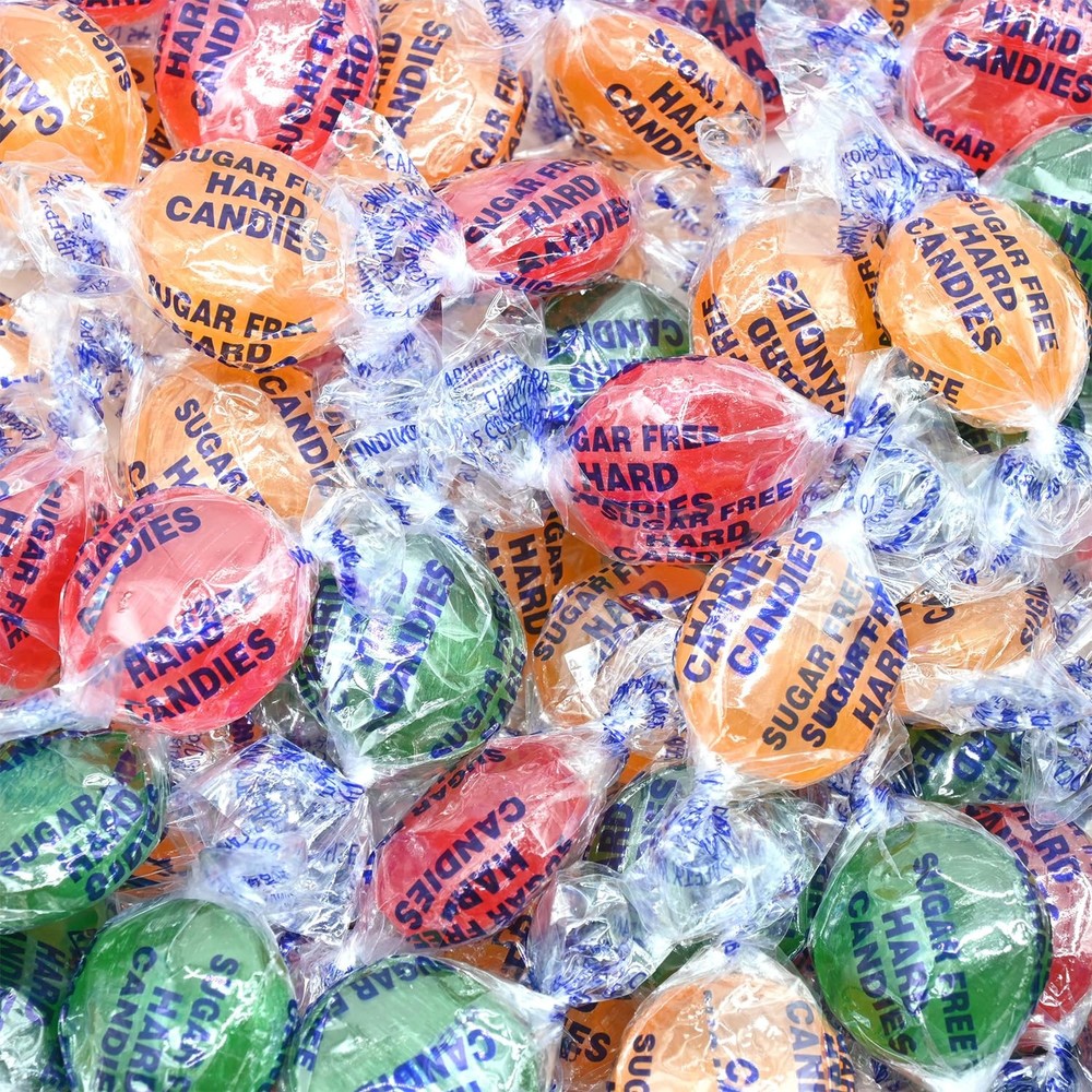 Candy Retailer Sugar Free Candy Discs (2 Lb, Assorted)
