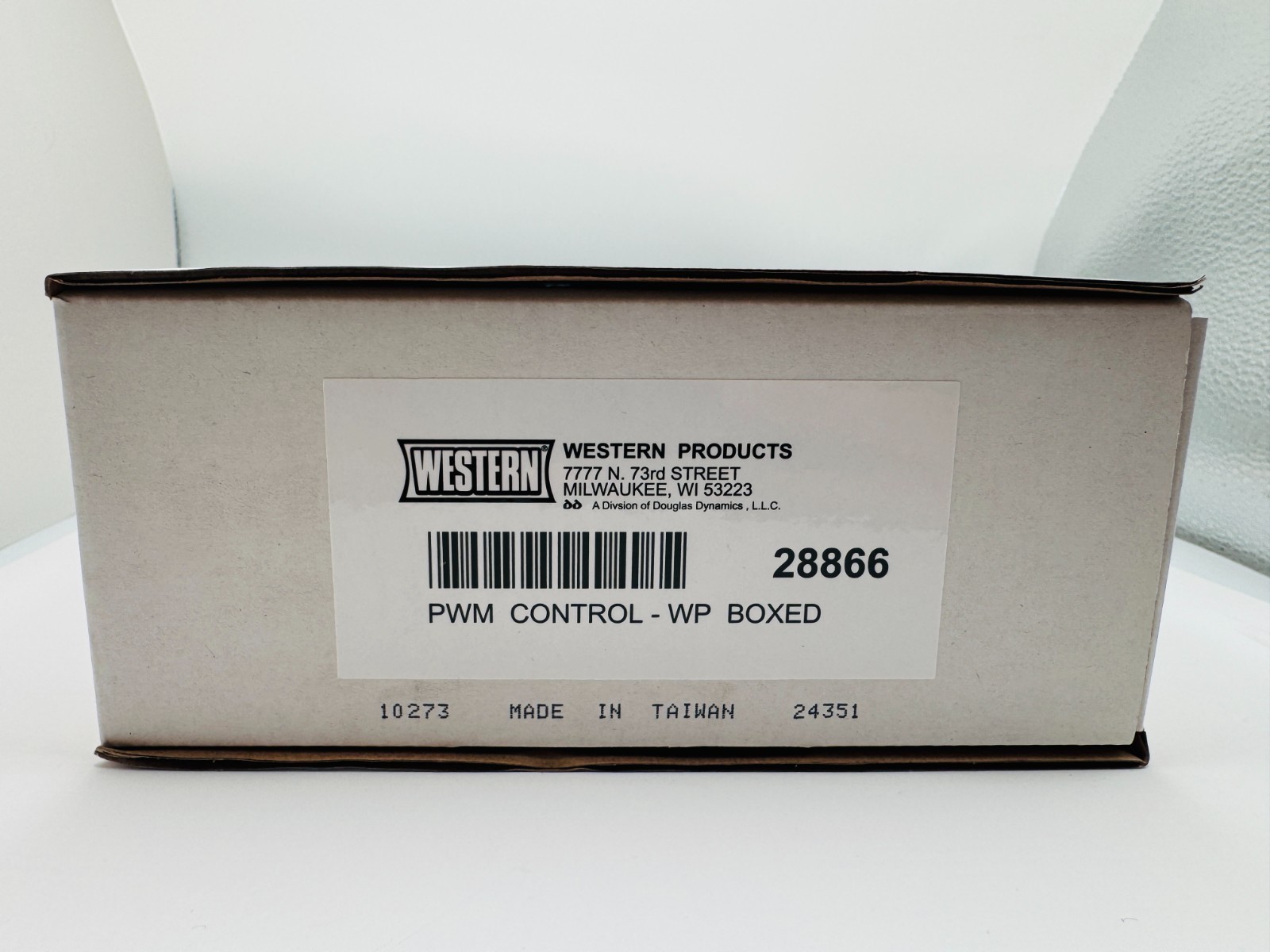 WESTERN SNOWPLOW PART # 28866 - PRO FLO SALT SPREADER CONTROLLER