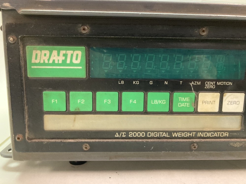 Drafto,Delta/Sigma 2000,Digital Crane Weight Indicator