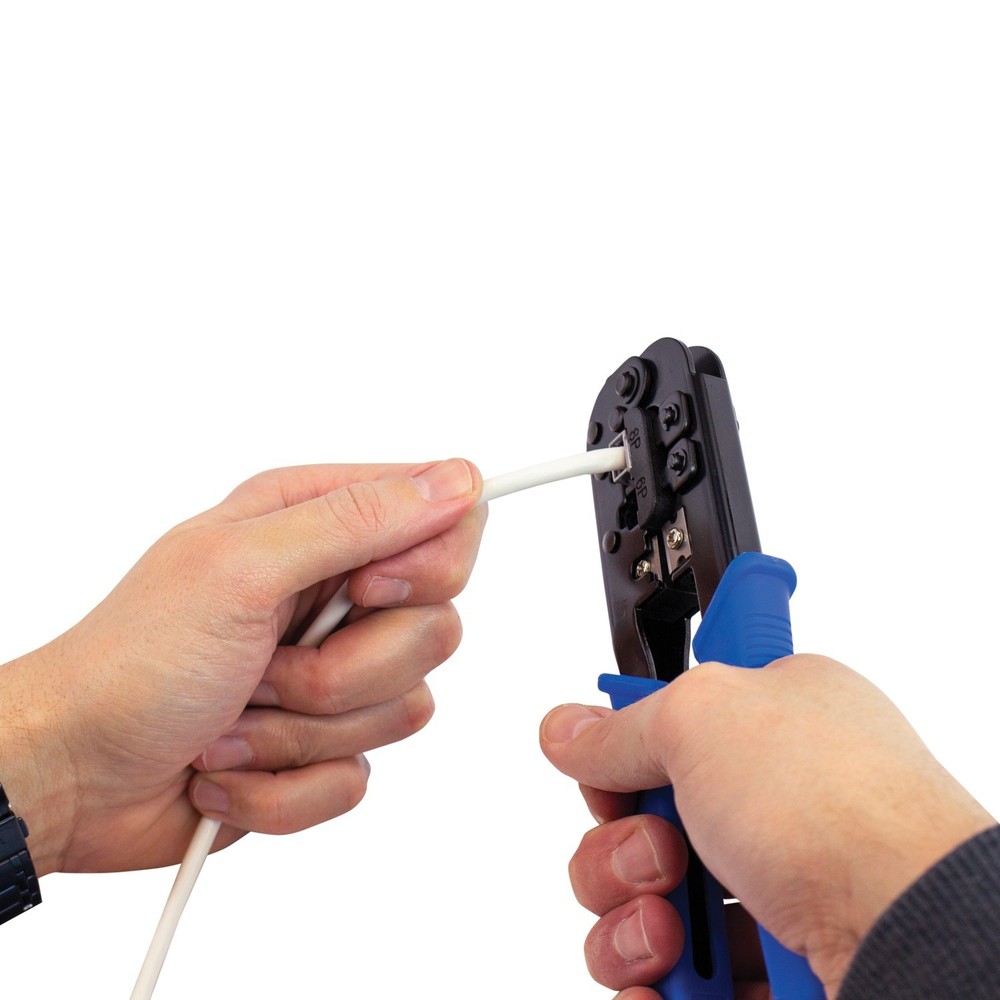 Modular Plug Crimping Tool