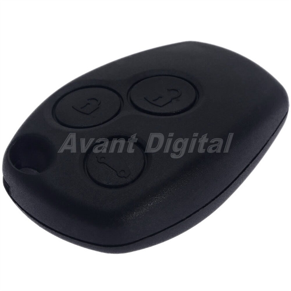 Replacement 3 Buttons Remote Key Shell Case For Renault Modus Clio MK3 Twingo