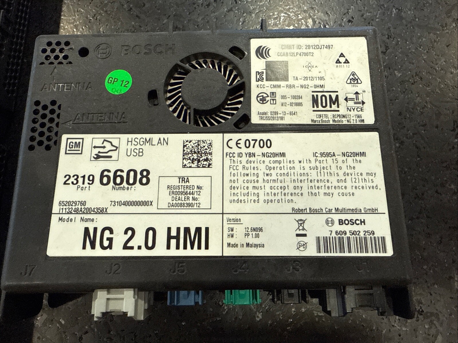 VIN Programming Inc 2014-2015 CHEVY SILVERADO GMC SIERRA Cadillac HMI MODULE