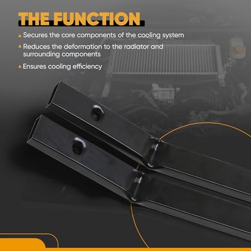 8K0805527A 8K0805528A 1 Pair Radiator Support Mount Bracket Left & Right