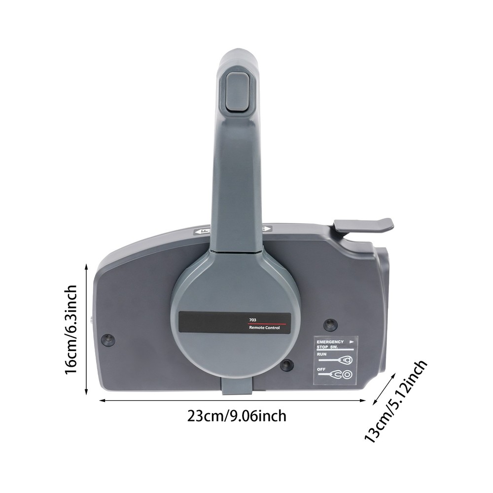 Outboard Remote Control Box Side Mount Forward Outboard Motor Remote Control Box