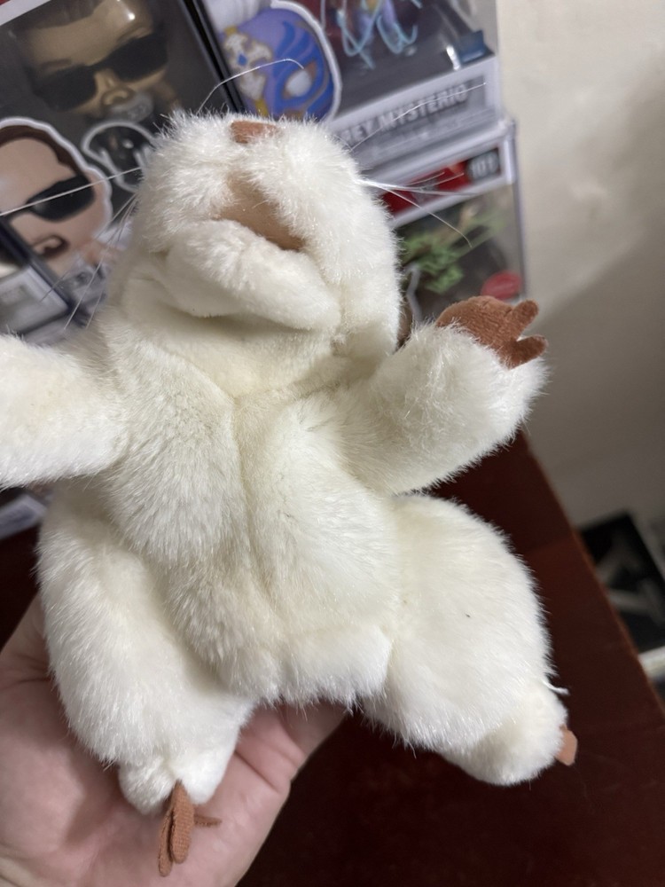 Folkmanis Small White Mouse Puppet About 7”
