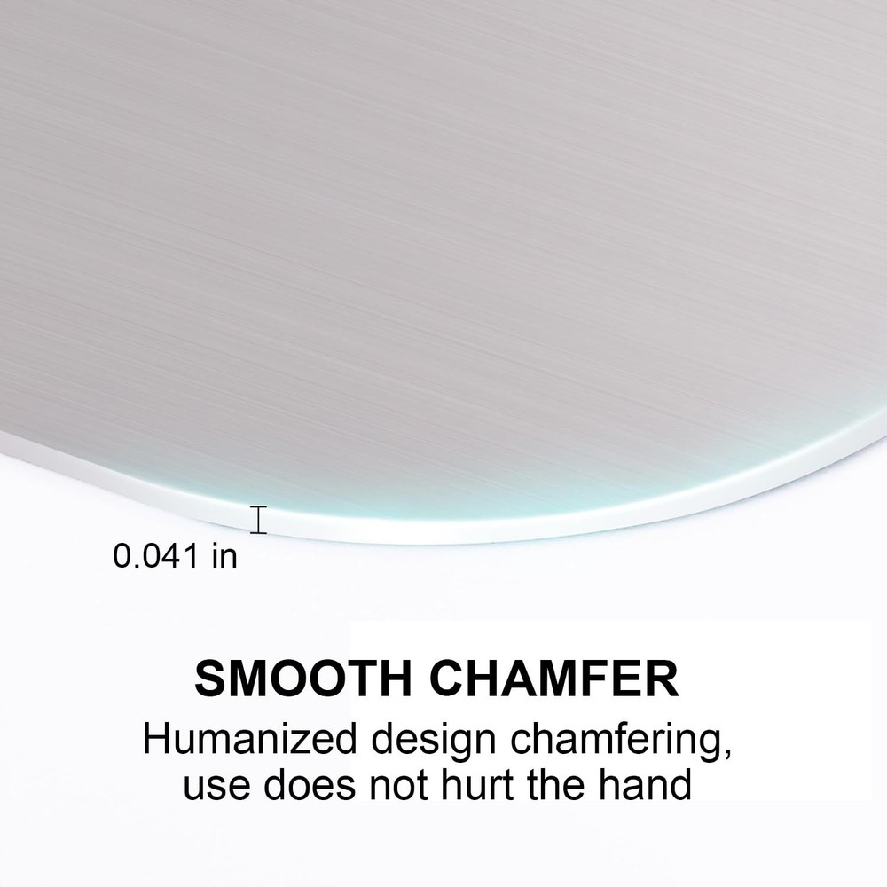 Titanium Chopping Board, Durable Kitchen Cutting Board, Easy Clean, Silver