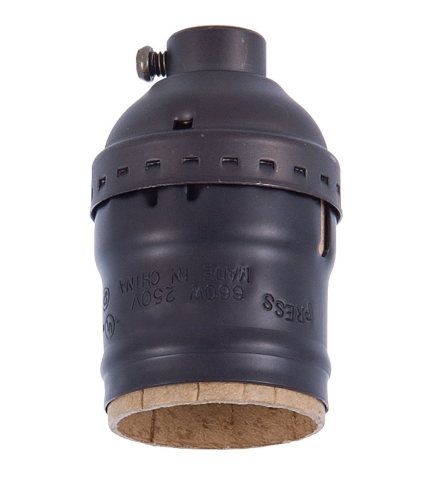 B&P Lamp Solid Brass Premium Keyless Lamp Sockets