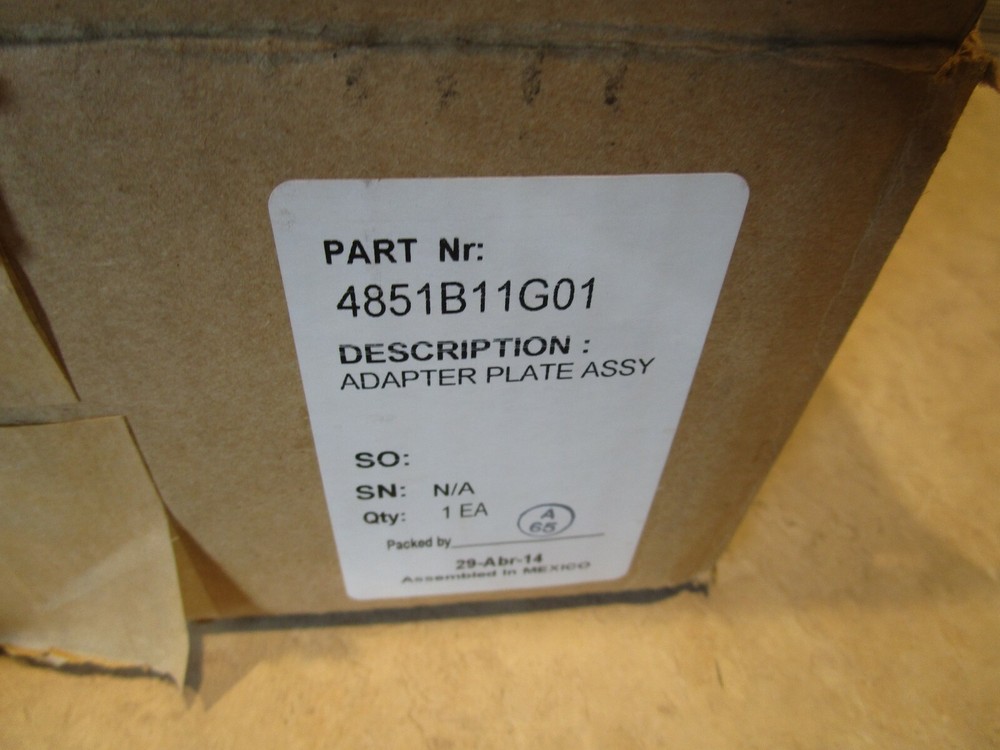 Rosemount 4851B11G01 Adapter Plate Assembly, C0162