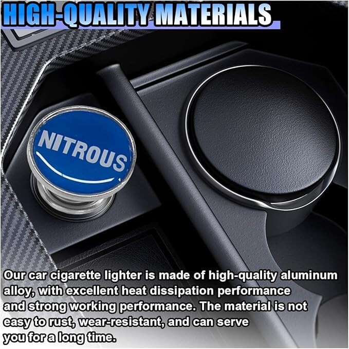 Car Cigarette Lighter Plug,Replacement, NITROUS, FREE n FAST Shipping