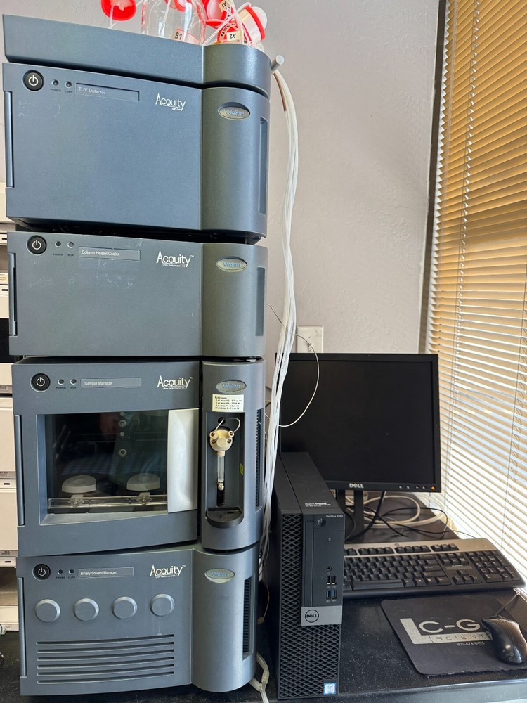 Waters Acquity UPLC System, Binary pump, SM, Column H/C, TUV Empower 3