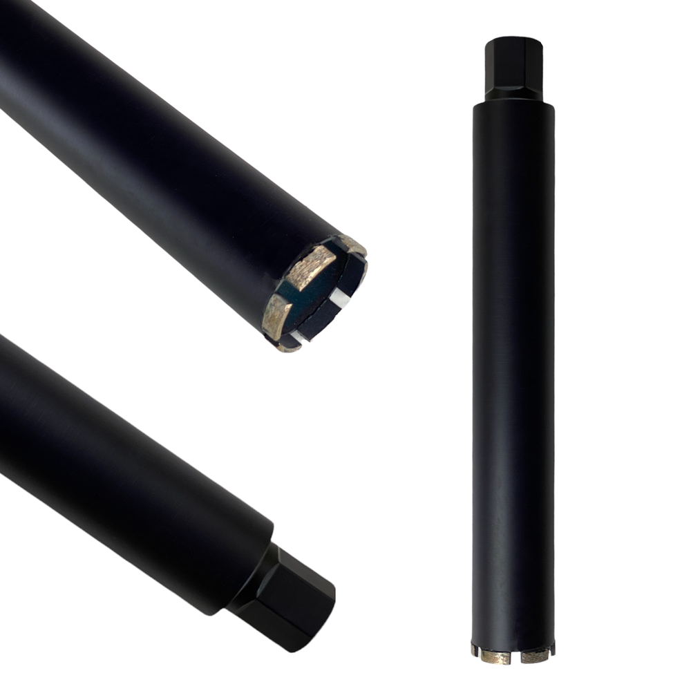 2-1/2" Wet Diamond Core Drill Bits Cut Concrete Asphalt Bricks 1-1/4-7 Thread