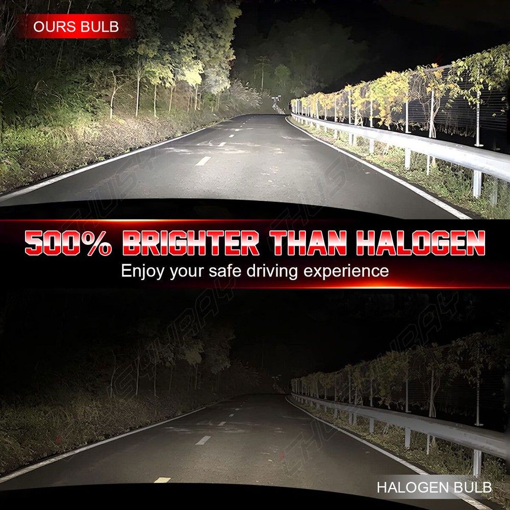 For Subaru Forester 2009-2018 LED Headlight High/Low Beam Bulbs Combo Cool White