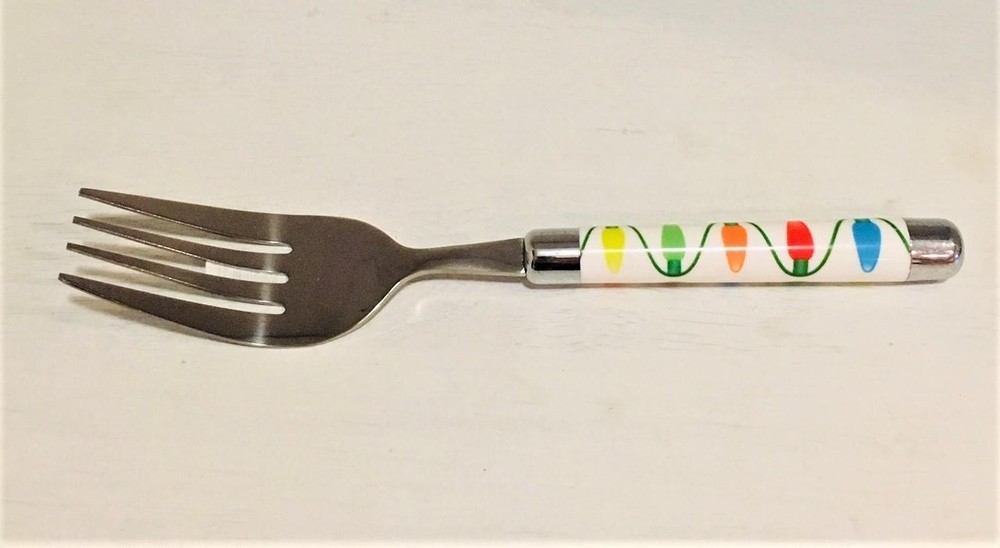 Pfaltzgraff Christmas Lights 5pc Hostess Serving Utensil Set