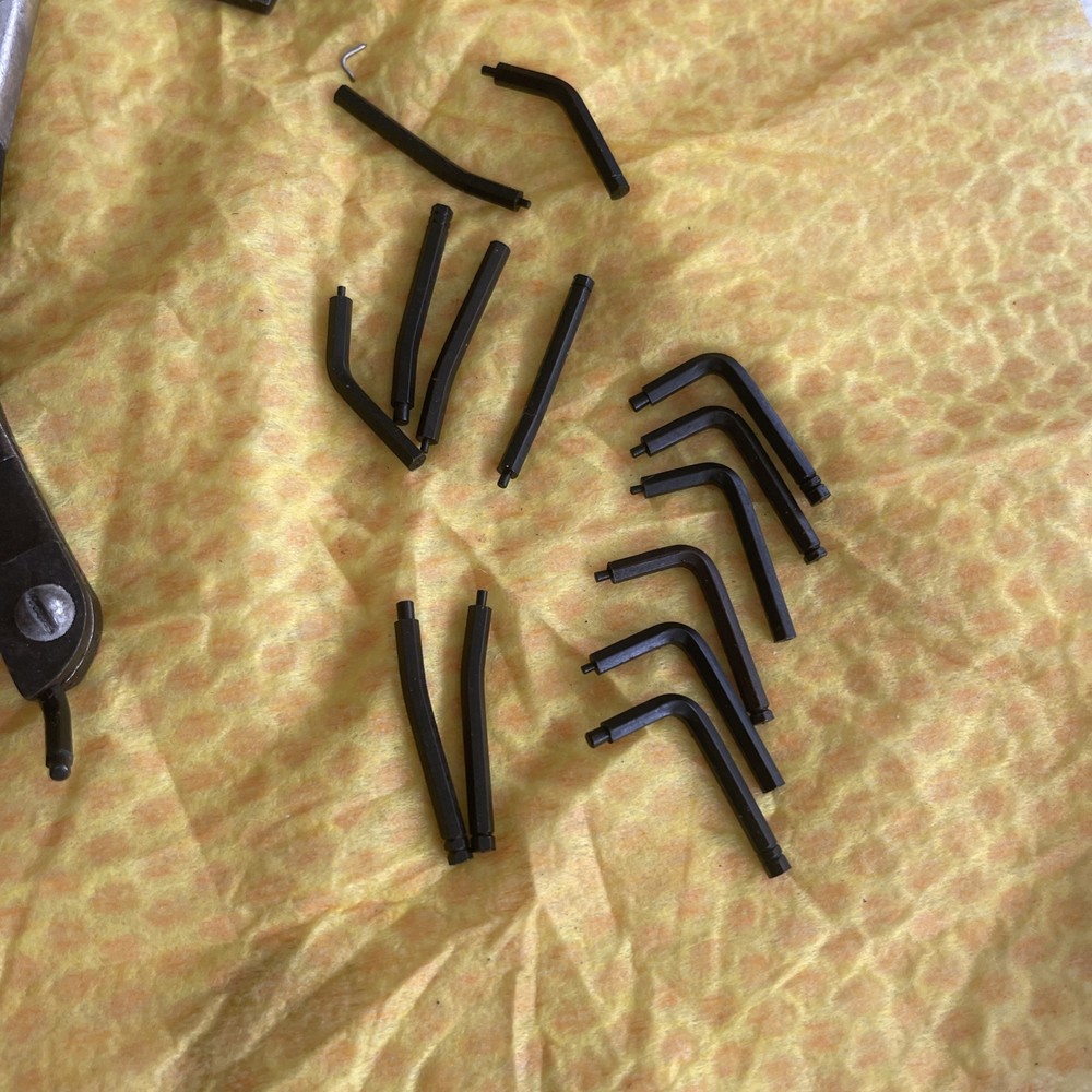 K-D 445 & 446 Internal & External Snap Ring Pliers + 448 Tips Case