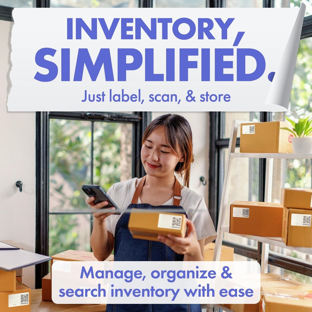 Code Durable Labels (3" x 5") for Storage & Moving - 40 USA-Made In... Fast Ship
