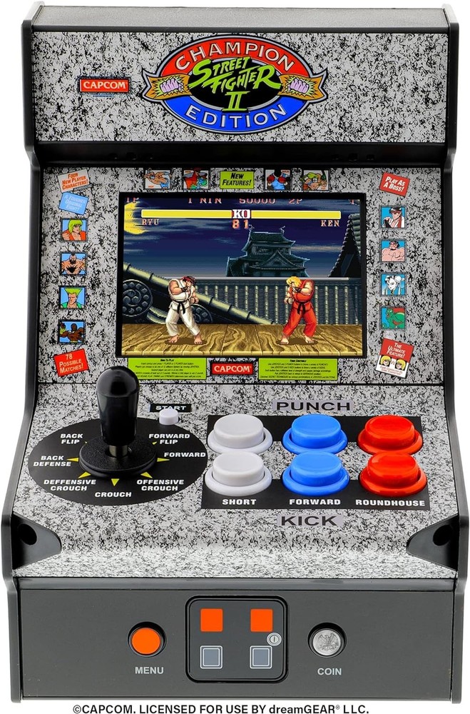 Authentic Street Fighter Gaming Experience